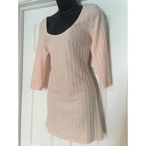 3/4 Sleeve Mini Dress